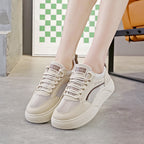 Damen Komfortable Fashion Sneakers mit dicker Profilsohle und atmungsaktiver Mesh-Oberfläche R&B