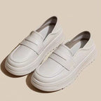 Damen Komfortable Loafers mit modischem Klettverschluss