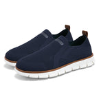 Damen Leichte Slip-On Sneakers aus atmungsaktivem Strickmaterial