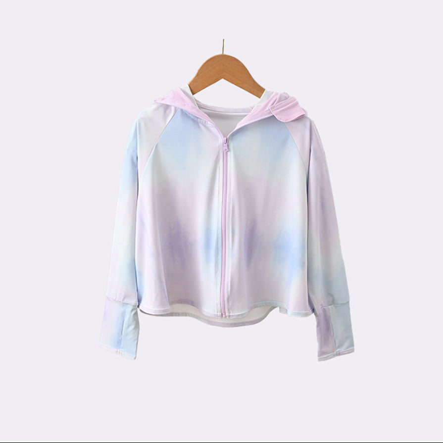 Mädchen leichte Kapuzenjacke mit niedlichem Tiermotiv R&B