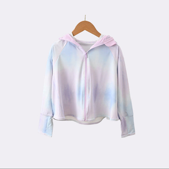 Mädchen leichte Kapuzenjacke mit niedlichem Tiermotiv R&B