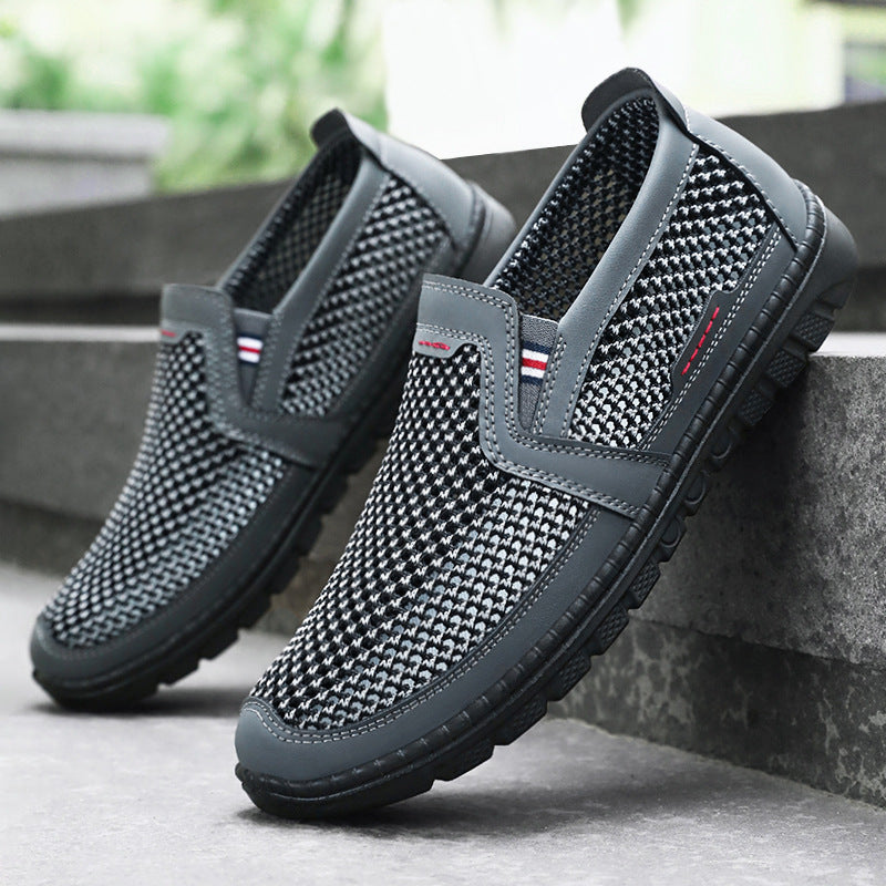 Damen Komfortable und leichte Slip-On Freizeitschuhe mit atmungsaktivem Design R&B