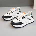 Damen modische Plateausneakers mit robustem Sohlenprofil R&B