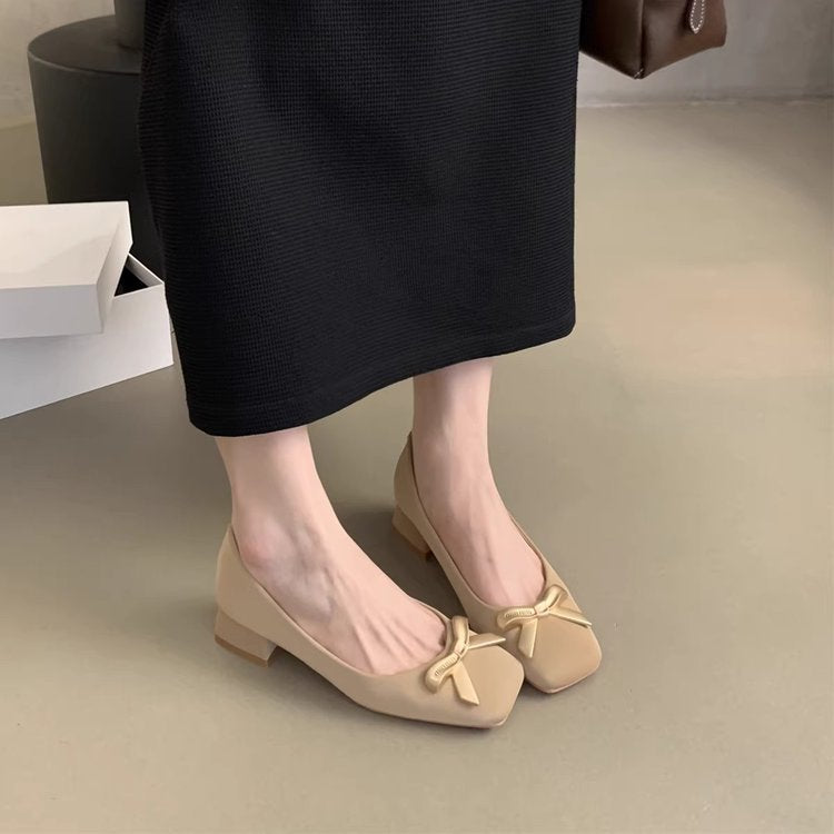 Damen Ballerinas mit dekorativem Schleifenakzent und bequemer Innensohle R&B