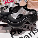 Damen modische Clogs mit konturierter Sohle R&B