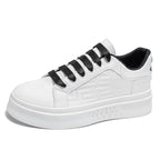 Damen Modische Sneakers mit hochdämpfender Sohle und stylishen Applikationen