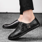 Damen bequeme Lederclogs R&B