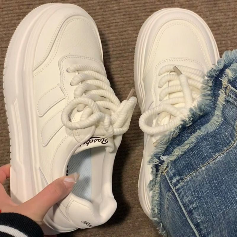 Damen Modische Sneakers mit sportlicher Plattform und atmungsaktivem Obermaterial R&B