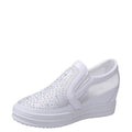 Damen Sneaker mit funkelnden Strassdetails und atmungsaktivem Obermaterial R&B