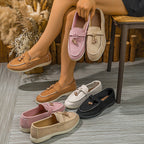Damen Mokassins mit elegantem Schmuckdetail R&B