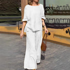 Damen Lässiges Zweiteiliges Outfit mit weitem Schnitt und lässigem Design R&B