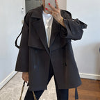 Damen Modischer Oversize-Trenchcoat R&B