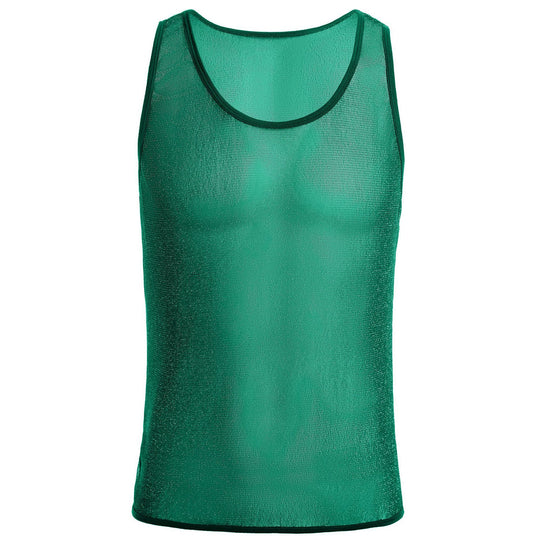 Herren Sportliches Netz-Tanktop R&B