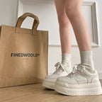 Damen Plattform Sneakers