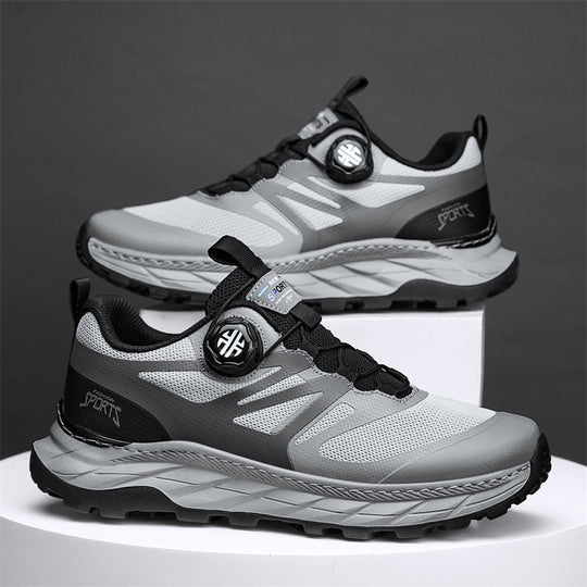 Damen Sportliche leichte Trailrunning-Schuhe mit rutschfester Sohle und atmungsaktivem Obermaterial R&B
