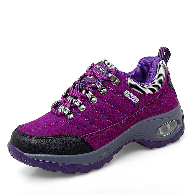 Damen Sportliche Wanderschuhe mit dämpfendem Air-System und atmungsaktiver Mesh-Oberfläche