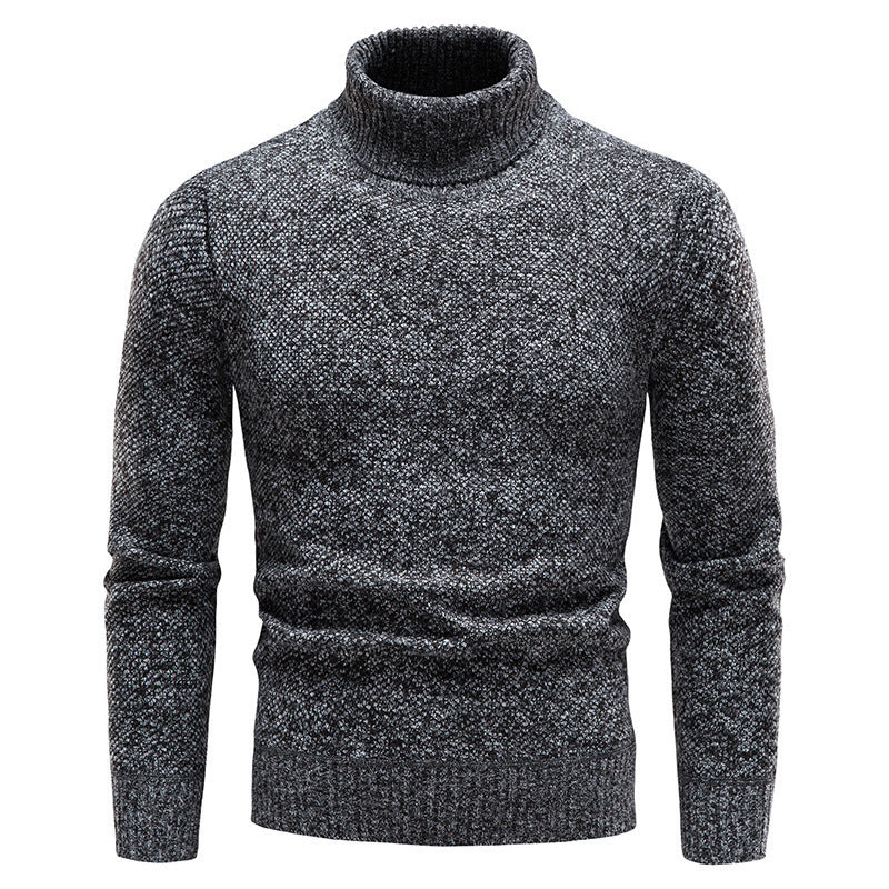 Herren Rollkragenpullover aus hochwertiger Wolle R&B