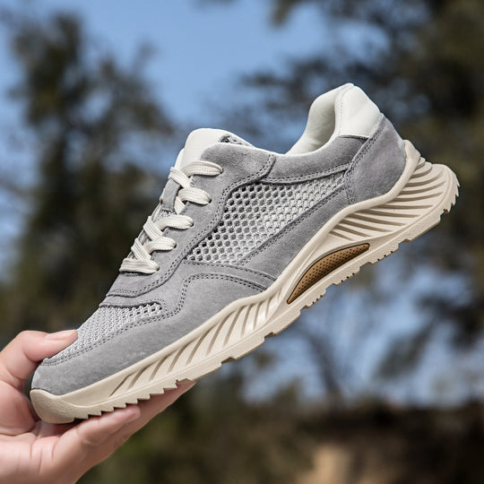 Herren Atmungsaktive Sport-Sneaker mit flexibler Gummisohle und robustem Obermaterial R&B