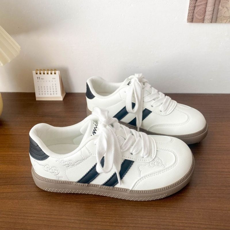 Damen Modische Sneakers mit verspieltem Design und robustem Sohlenprofil
