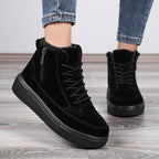 Damen Komfortable Winterstiefel mit isolierendem Futter und rutschfester Sohle