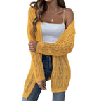 Damen leichte Strickjacke im eleganten Lochmuster R&B