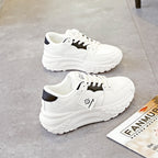 Damen Sportliche Sneakers mit dicker Gummisohle und atmungsaktivem Obermaterial R&B