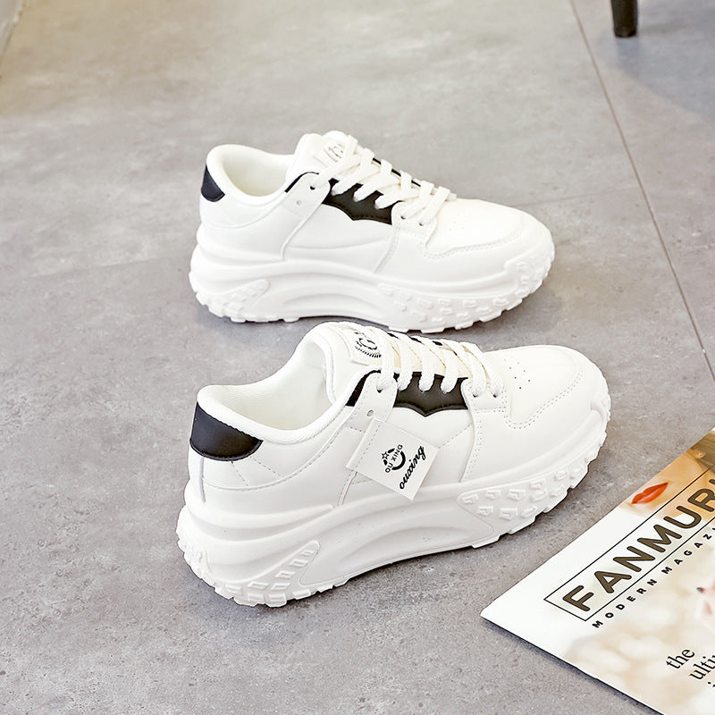 Damen Sportliche Sneakers mit dicker Gummisohle und atmungsaktivem Obermaterial R&B