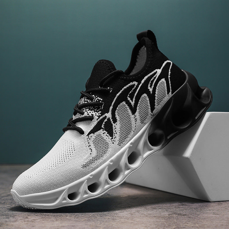 Damen Sportliche Sneakers mit innovative Dämpfungstechnologie und rutschfester Laufsohle R&B