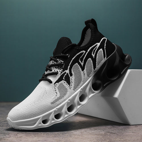 Damen Sportliche Sneakers mit innovative Dämpfungstechnologie und rutschfester Laufsohle R&B