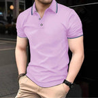 Herren Poloshirt mit modernem Kragen und sportlichem Schnitt
