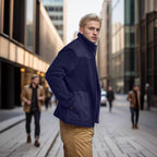 Herren Fleecejacke mit hochwertigem Innenfutter und praktischen Reißverschlusstaschen R&B
