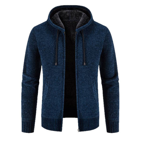 Herren Kapuzenjacke mit weichem Innenfutter und innovativem Design R&B
