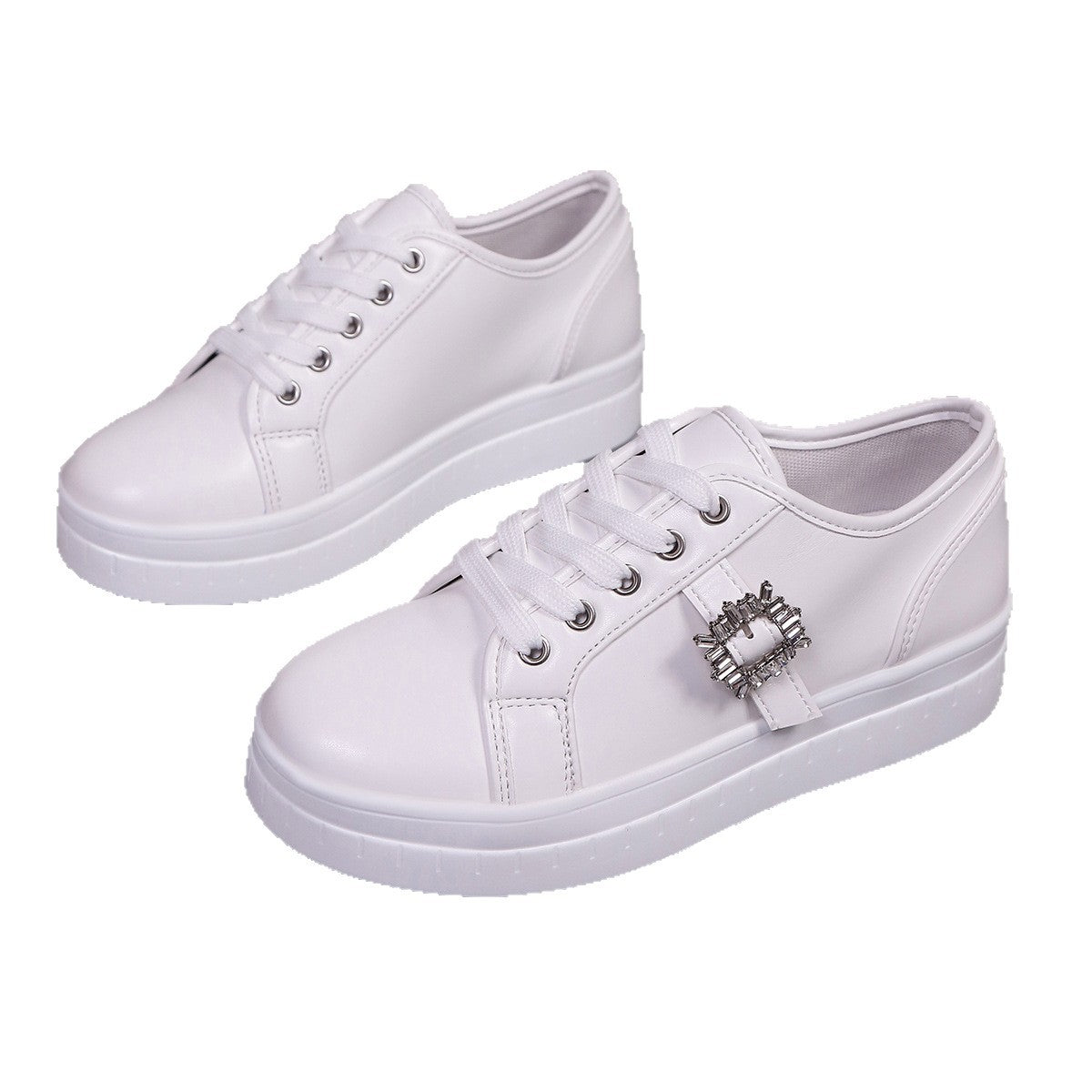 Damen modische Sneaker mit dekorativem Anhänger und bequemem Geleinlage R&B