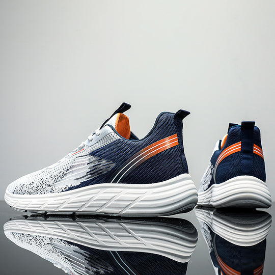 Damen Sportliche Sneaker mit atmungsaktiver Mesh-Oberfläche und rutschfester Sohle R&B