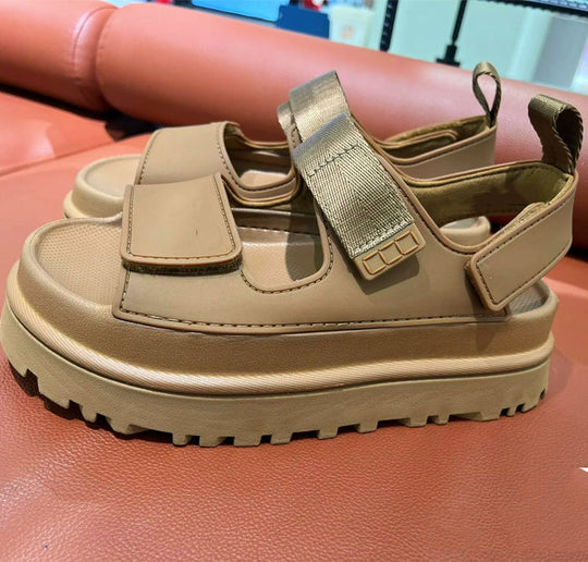 Damen Sportliche Sandalen mit ergonomischem Fußbett und rutschfester Sohle R&B