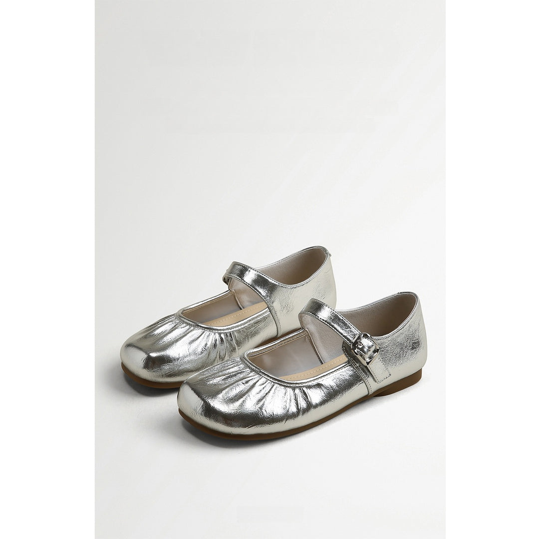 Damen Ballerina-Pumps mit modischem Riemchen und komfortablem Fußbett R&B