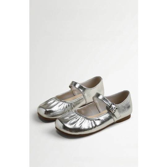 Damen Ballerina-Pumps mit modischem Riemchen und komfortablem Fußbett R&B