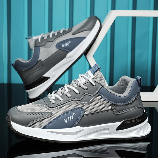 Damen Sportliche Sneakers mit atmungsaktiver Mesh-Konstruktion und Stoßdämpfung R&B