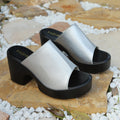 Damen High-Top Plattform-Sandalen mit elegantem Riemen-Design