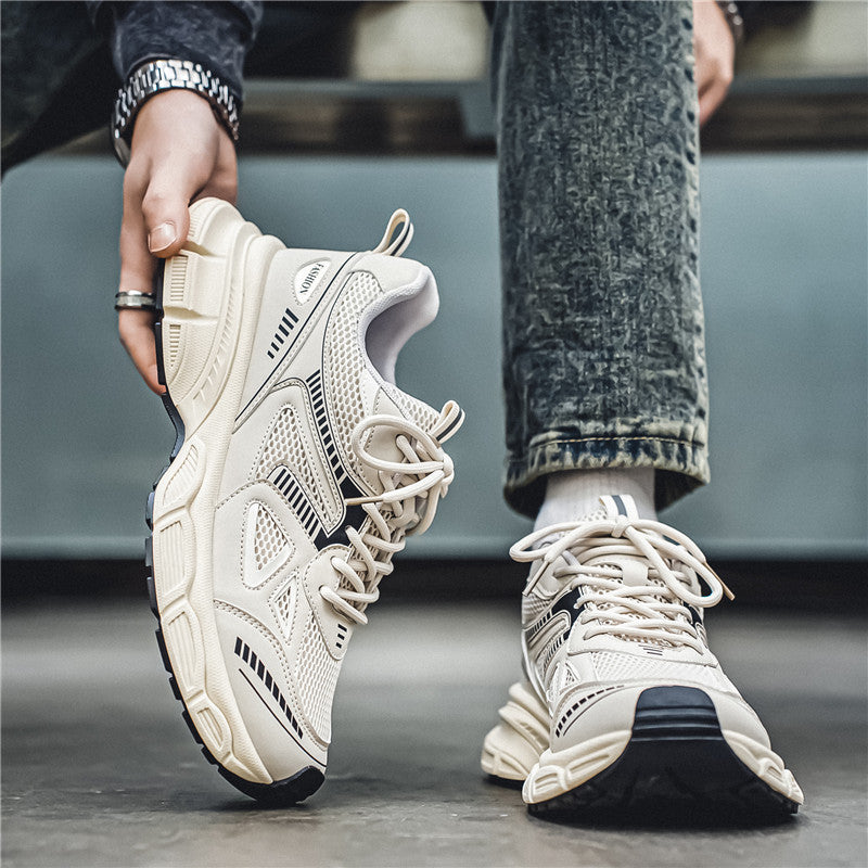 Damen Sportliche Lauf-Sneaker mit leichter Mesh-Oberfläche und dämpfender Sohle R&B