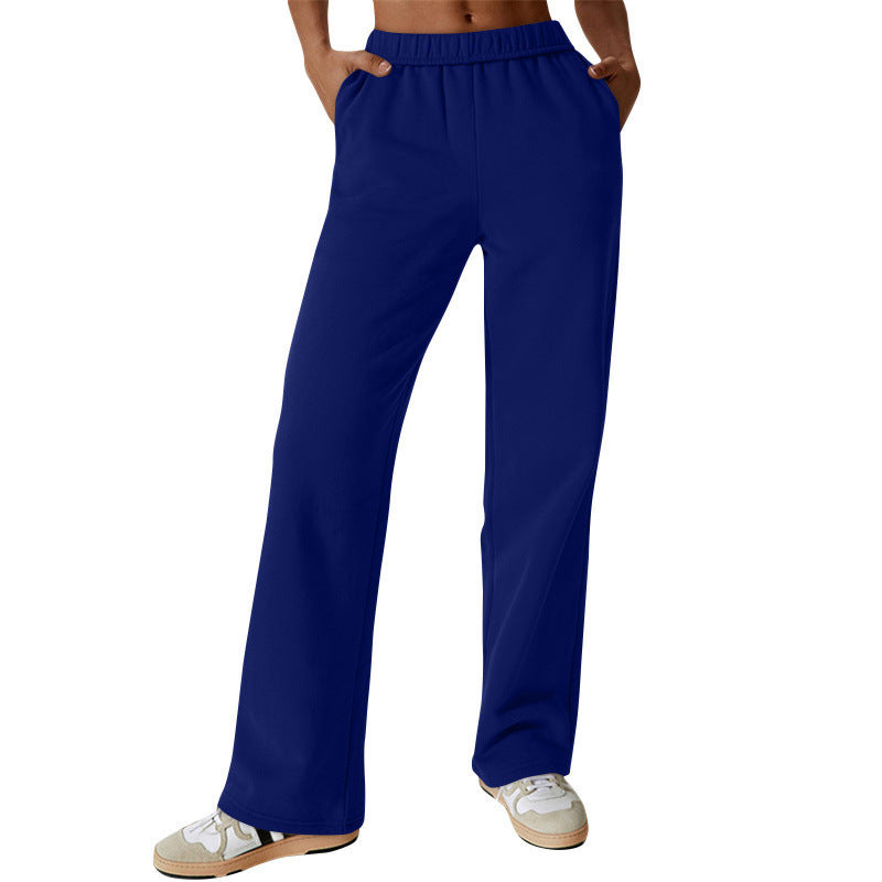 Damen Freizeithose mit bequemer Passform und seitlichen Taschen R&B