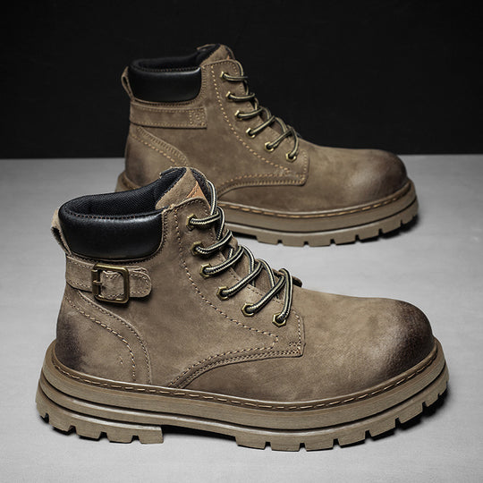 Damen Robuste Schnürboots mit rutschfester Profilsohle und hochwertigem Obermaterial R&B