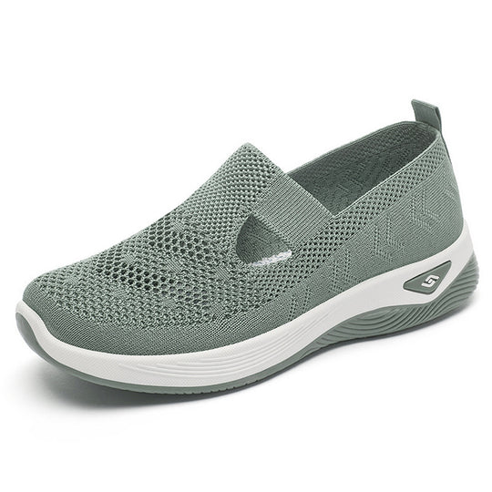 Damen Bequeme und atmungsaktive Knit-Slipper R&B