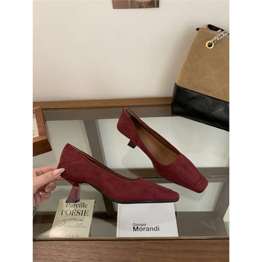 Damen modische Slingback-Pumps mit eleganter Kappe R&B