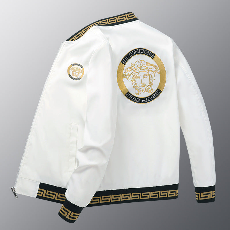 R&B | Langarmjacke mit Geoprint
