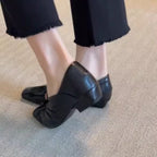 Damen elegante Halbschuhe mit stilvollem Schnür-Design