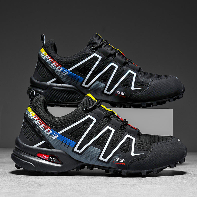 Damen Sportliche Trail-Sneakers mit rutschfester Sohle und atmungsaktivem Obermaterial