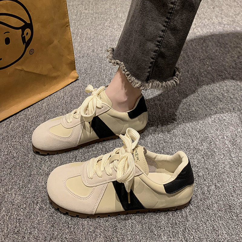 Damen Freizeitsneaker aus hochwertigem Wildleder mit komfortabler Sohle