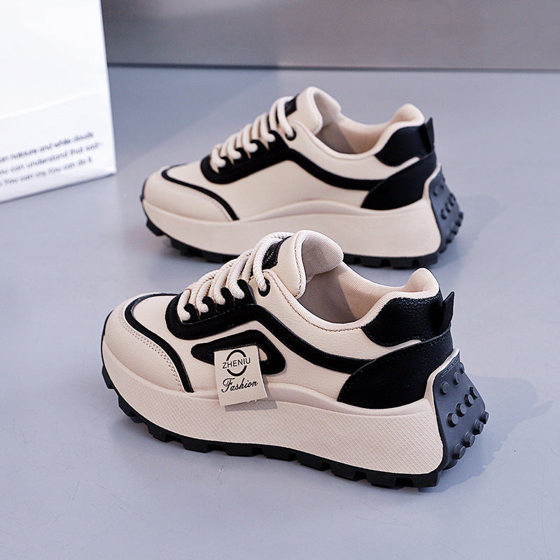 Damen Sportliche Sneakers mit rutschfester Profilsohle und atmungsaktivem Obermaterial R&B