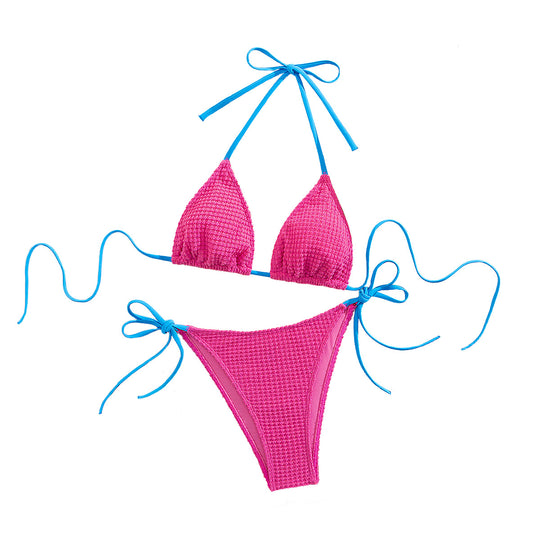 Damen Hochtaillierter Bikini R&B